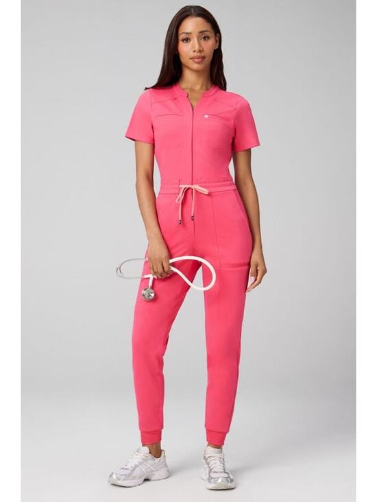 Fabletics Pants - New Fabletics PonteFlex Empower Scrub Jumpsuit Gelato size M